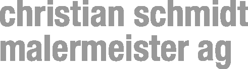 Firmenlogo: Christian Schmidt Malermeister AG