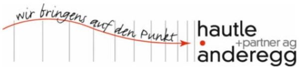 Firmenlogo: Hautle Anderegg + Partner AG